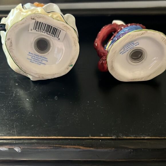 Pamela Silin-Palmer Whimsical Medieval Salt & Pepper Set Rabbits - Picture 7 of 9